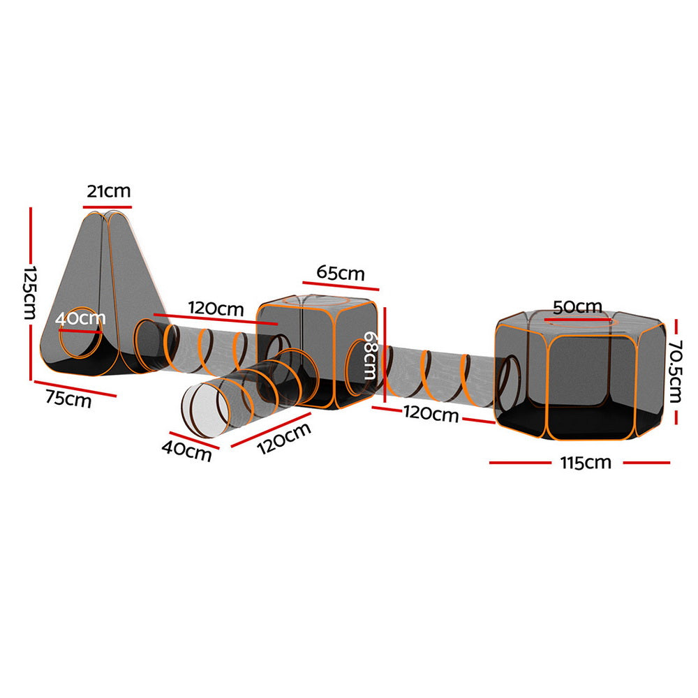 🐾 i.Pet 6-in-1 Pet Playpen – Portable