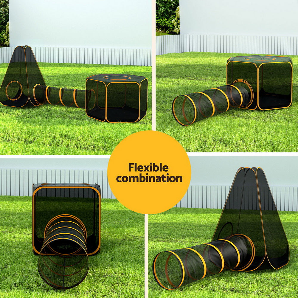 🐾 i.Pet 6-in-1 Pet Playpen – Portable