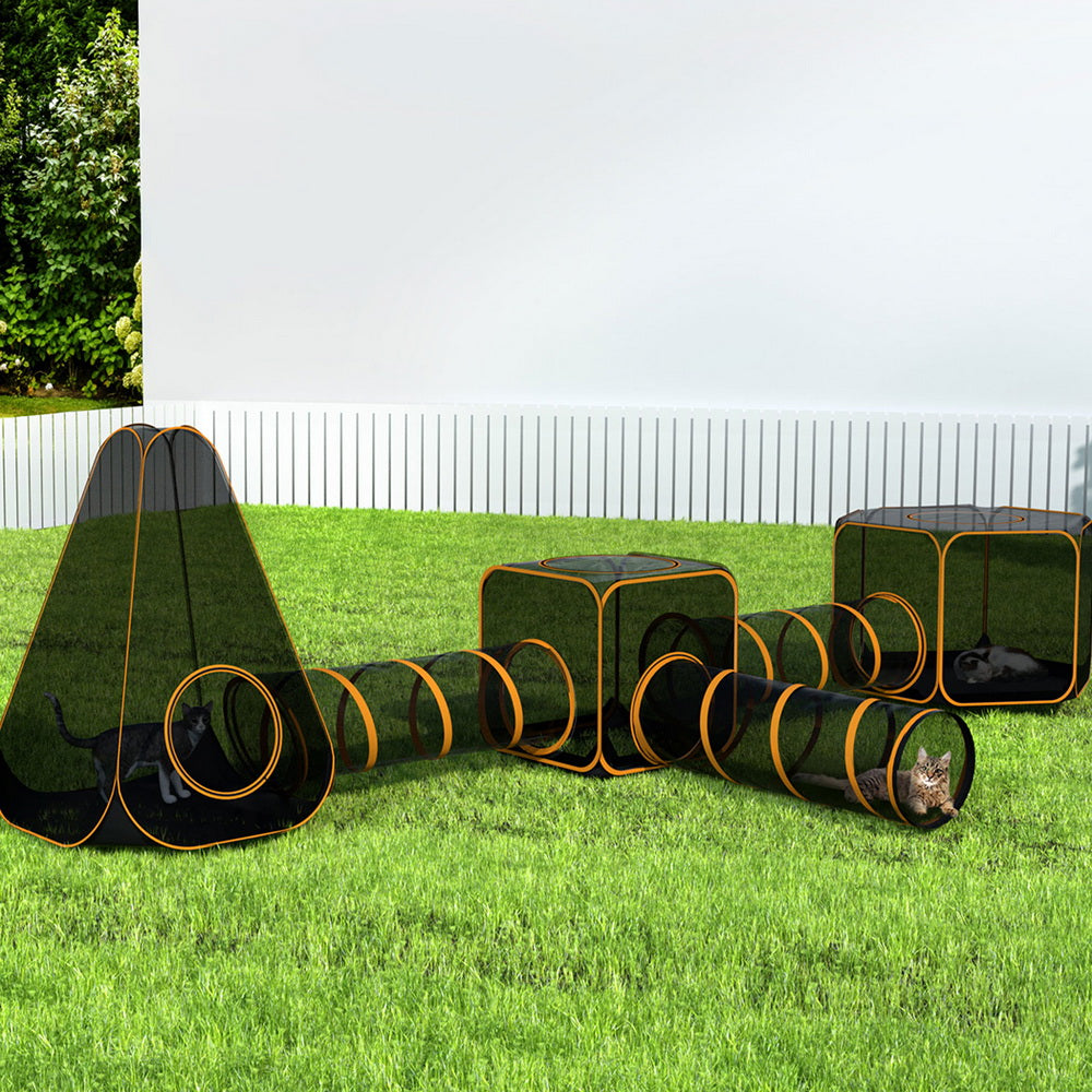 🐾 i.Pet 6-in-1 Pet Playpen – Portable